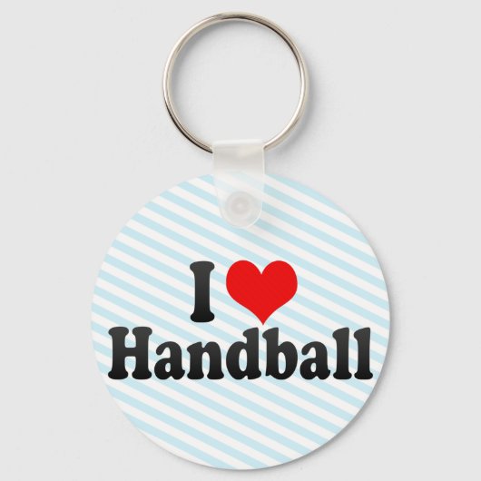 I Love Handball Sleutelhanger (Voorkant)