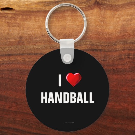 I Love Handball sleutelhanger (Voorkant)