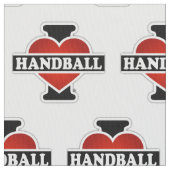 I Love Handball Stof (Close Up)