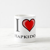 I Love Hapkido Koffiemok (Center)