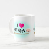 I Love Har Gao (garnalendumpling) Coffee Mok (Voorkant links)