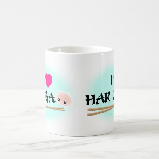 I Love Har Gao (garnalendumpling) Coffee Mok (Center)