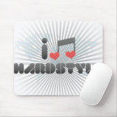 I Love Hardstyle Muismat (Met muis)