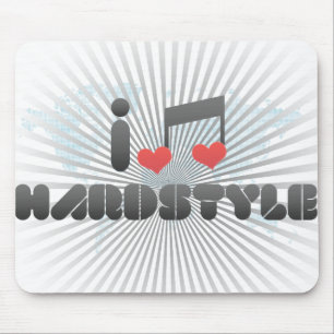 I Love Hardstyle Muismat