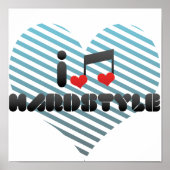I Love Hardstyle Poster (Voorkant)