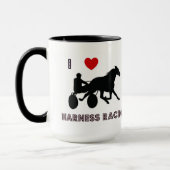 I Love Harness Racing Mok (Links)