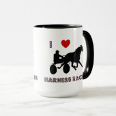 I Love Harness Racing Mok (Voorkant rechts)