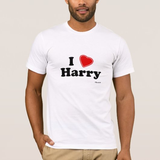 I Love Harry T-shirt (Voorkant)