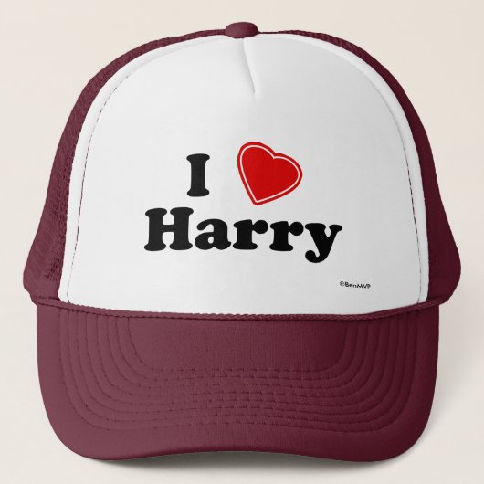I Love Harry Trucker Pet (Voorkant)