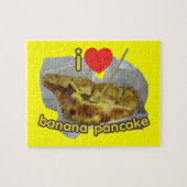 I Love (Hart) Banaan Pannenkoek ... Thais Straatvo Legpuzzel (Horizontaal)