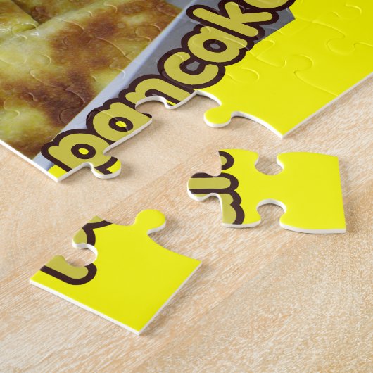 I Love (Hart) Banaan Pannenkoek ... Thais Straatvo Legpuzzel (Zijkant)