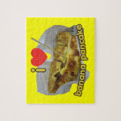 I Love (Hart) Banaan Pannenkoek ... Thais Straatvo Legpuzzel (Verticaal)