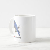 I Love (hart) Bluebird Koffiemok (Voorkant links)