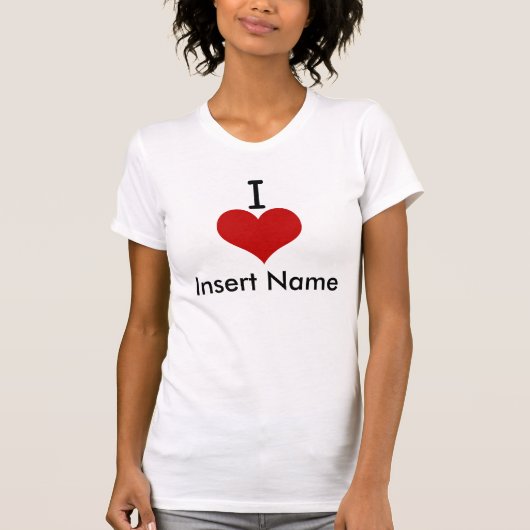 I Love (hart) Grammy T-shirt (Voorkant)