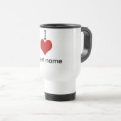 I Love (hart) Reisbeker (Voorkant rechts)
