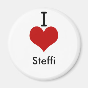 I Love (hart) Steffi Magneet