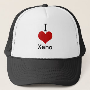 I Love (hart) Xena Trucker Pet