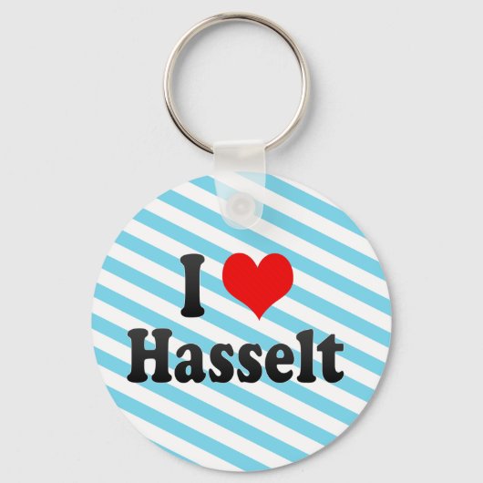 I Love Hasselt, België Sleutelhanger (Voorkant)