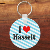I Love Hasselt, België Sleutelhanger (Voorkant)