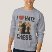 I Love-Hate Chess sweatshirt (Voorkant)