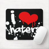 I Love Haters Muismat (Met muis)