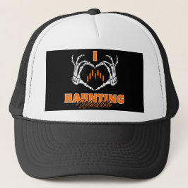 I Love Haunting Wealth™ Belang in de Schaduwen Trucker Pet