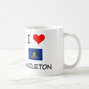 I Love Hazleton Pennsylvania Koffiemok