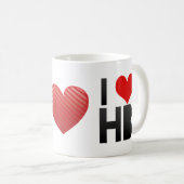 I Love HB Koffiemok (Voorkant rechts)