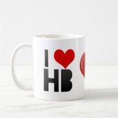 I Love HB Koffiemok (Links)