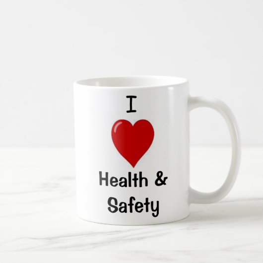 I Love Health & Safety Kantoor Mok (Rechts)