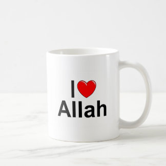 I Love (Heart) Allah Koffiemok