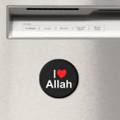 I Love (Heart) Allah Magneet (Insitu (Vaatwasser))