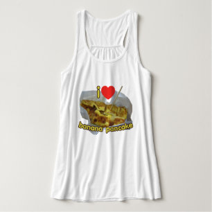 I Love (Heart) Banana Pancake ... Thai Street Food Tanktop