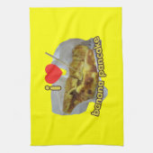 I Love (Heart) Banana Pancake ... Thai Street Food Theedoek (Verticaal)