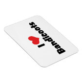 I Love Heart Bandicoots Magneet (Rechterzijde)