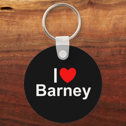 I Love (Heart) Barney Sleutelhanger (Voorkant)