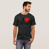 I LOVE HEART BELLA T-SHIRT (Voorkant volledig)