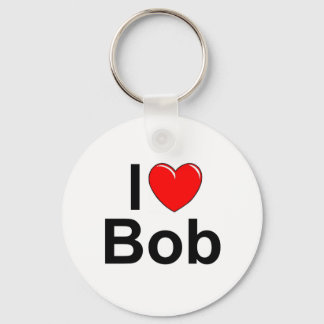 I Love (Heart) Bob Sleutelhanger