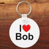 I Love (Heart) Bob Sleutelhanger (Voorkant)