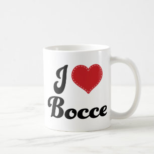 I Love (Heart) Bocce Koffiemok