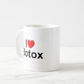 I Love (Heart) Botox Koffiemok (Voorkant links)