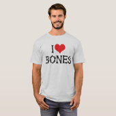 I Love Heart Botten - Chiropractor Archeology Love T-shirt (Voorkant volledig)