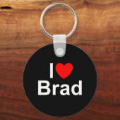 I Love (Heart) Brad Sleutelhanger (Voorkant)
