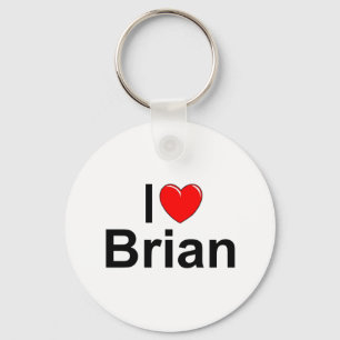 I Love (Heart) Brian Sleutelhanger