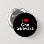I Love (Heart) Che Guevara Ronde Button 5,7 Cm (Voorkant /achterkant)