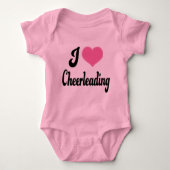 I Love (Heart) Cheerlead Romper (Voorkant)