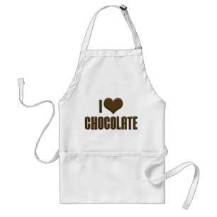 I Love Heart Chocolate - Snoep Lover Standaard Schort