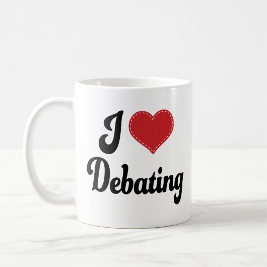 I Love (Heart) Debating Koffiemok (Links)
