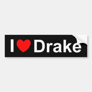 I Love (Heart) Drake Bumpersticker