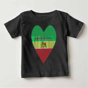 I Love Heart Ethiopia: Motief voor vlagkunst